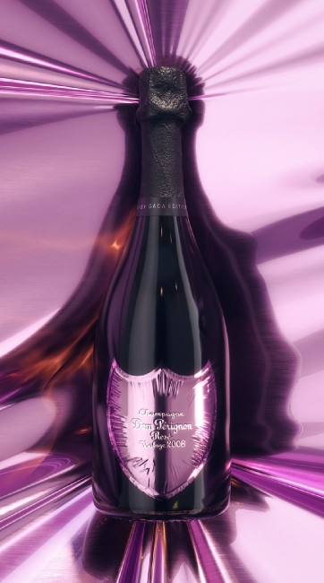 Dom Perignon - Brut Rose Champagne Lady Gaga Special Edition 2008 - & Company