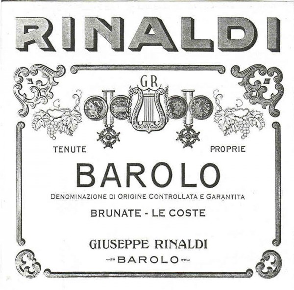 Giuseppe Rinaldi Barolo Brunate Le Coste 2006 Morrell Company